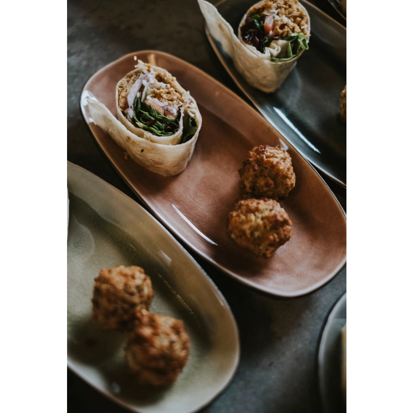 Oval plitvi krožnik Streetfood Festival 22,5x10,5cm - Cosy & Trendy