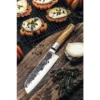 Kovan nož Santoku 18cm z ročajem iz lesa oljke - Forged - slika 2